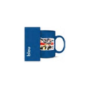 Keramiktasse blau für Tonertransfer - 36 Stk./Karton