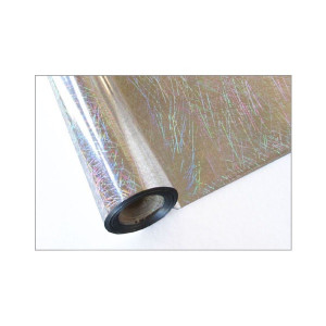 FOREVER Heissprägefolie - Confetti Silver - Texturfarbe - 30 cm x