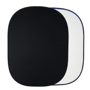 DynaSun Hintergrund Faltreflektor 150x200 schwarz/weiß