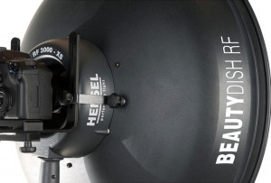HENSEL 22" Beauty Dish RF, für Ringblitz
