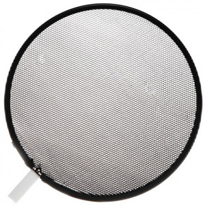 HENSEL 7"-Wabe, rund, schwarz, Nr. 0