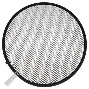 HENSEL 7"-Wabe, rund, schwarz, Nr. 1