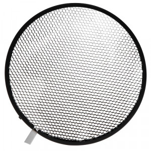 HENSEL 9"-Wabe, rund, schwarz, Nr. 2