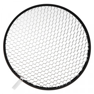 HENSEL 9"-Wabe, rund, schwarz, Nr. 4