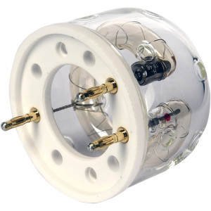 HENSEL Omega-Blitzröhre, einfach beschichtet, steckbar, mit integ