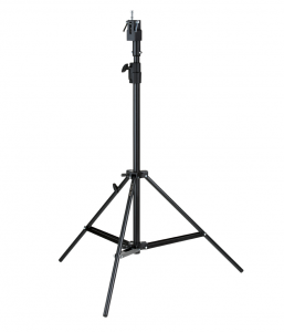 HENSEL Stahl-Klappstativ, 118-216 cm, schwarz, bis 30 kg