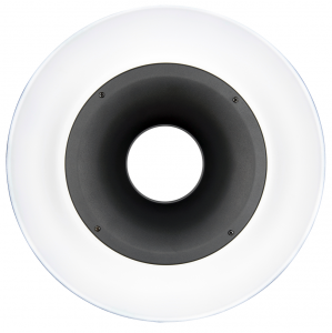 HENSEL Standard-Reflektor RF, mit Deflektor weiß, inkl. Wabe