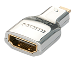 Lindy Adapter Cromo Micro-HDMI auf HDMI Stecker/Buchse