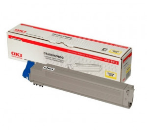 OKI Toner gelb für OKI C9600/C9650/C9800/9850/C9800MFP/C9850MFP