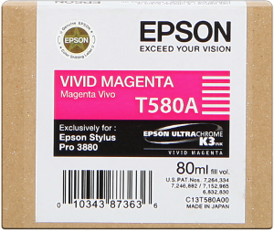 Epson Tinte vivid magenta für Epson 3880 - 80 ml