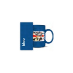 Keramiktasse blau für Tonertransfer - 36 Stk./Karton