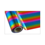 FOREVER Heissprägefolie - Multi-Bars Blue - Texturfarbe - 30 cm x