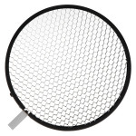 HENSEL 7"-Wabe, rund, schwarz, Nr. 3