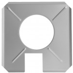 HENSEL Adapterplatte, Anschluss Ø 10 cm, für Montage des Softstar