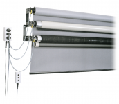 HENSEL STH-Hintergrundsystem, motorisch, mit 3 Stahlachsen