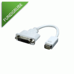 Dinic Adapterkabel Mini-DVI auf DVI 20cm Blister